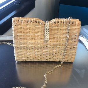 Zara straw bag purse